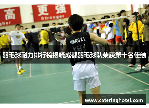 羽毛球耐力排行榜揭晓成都羽毛球队荣获第十名佳绩